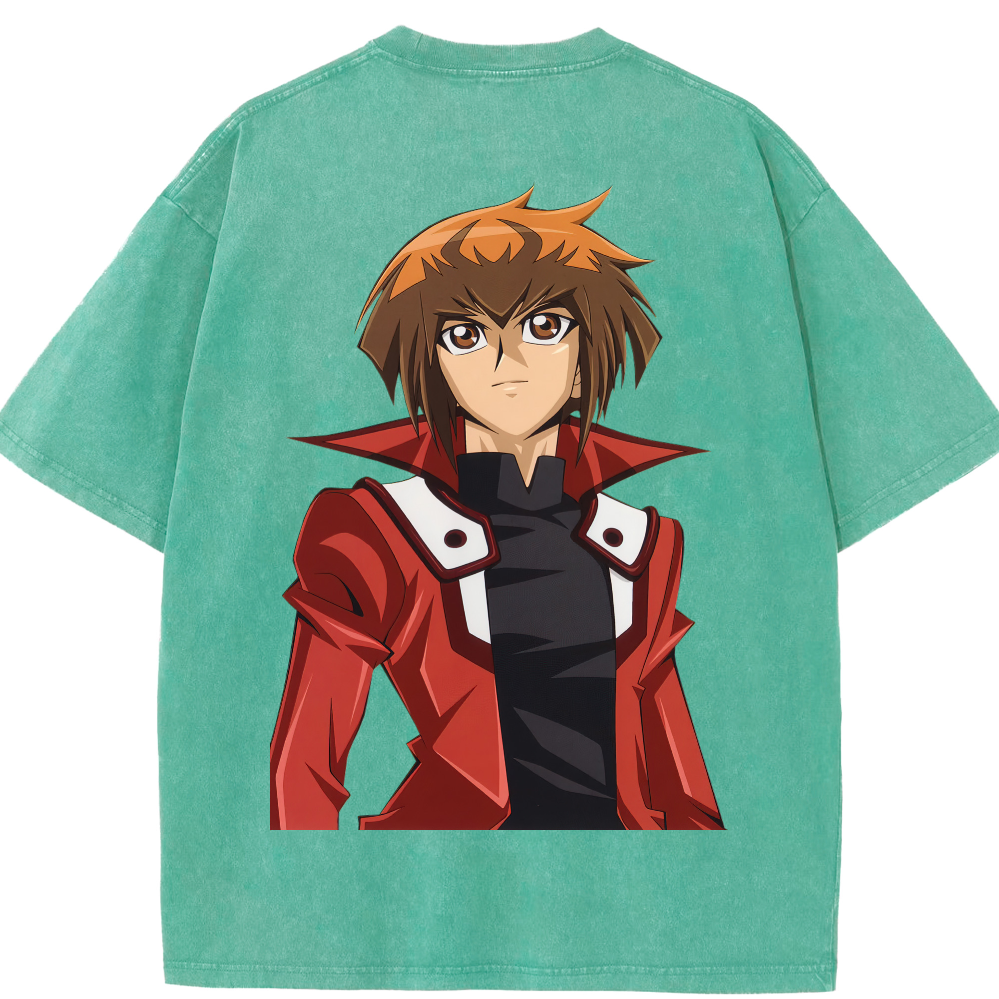 （画像用） 遊☆戯☆王 Yu-Gi-Oh! 綿100% ヴィンテージ風 半袖Tシャツ（背面プリント）